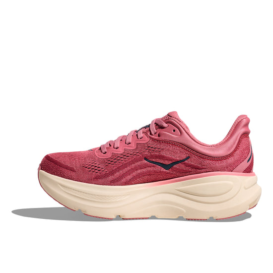 Women's Bondi 9 Road Running Shoes (Wide) - Pink
