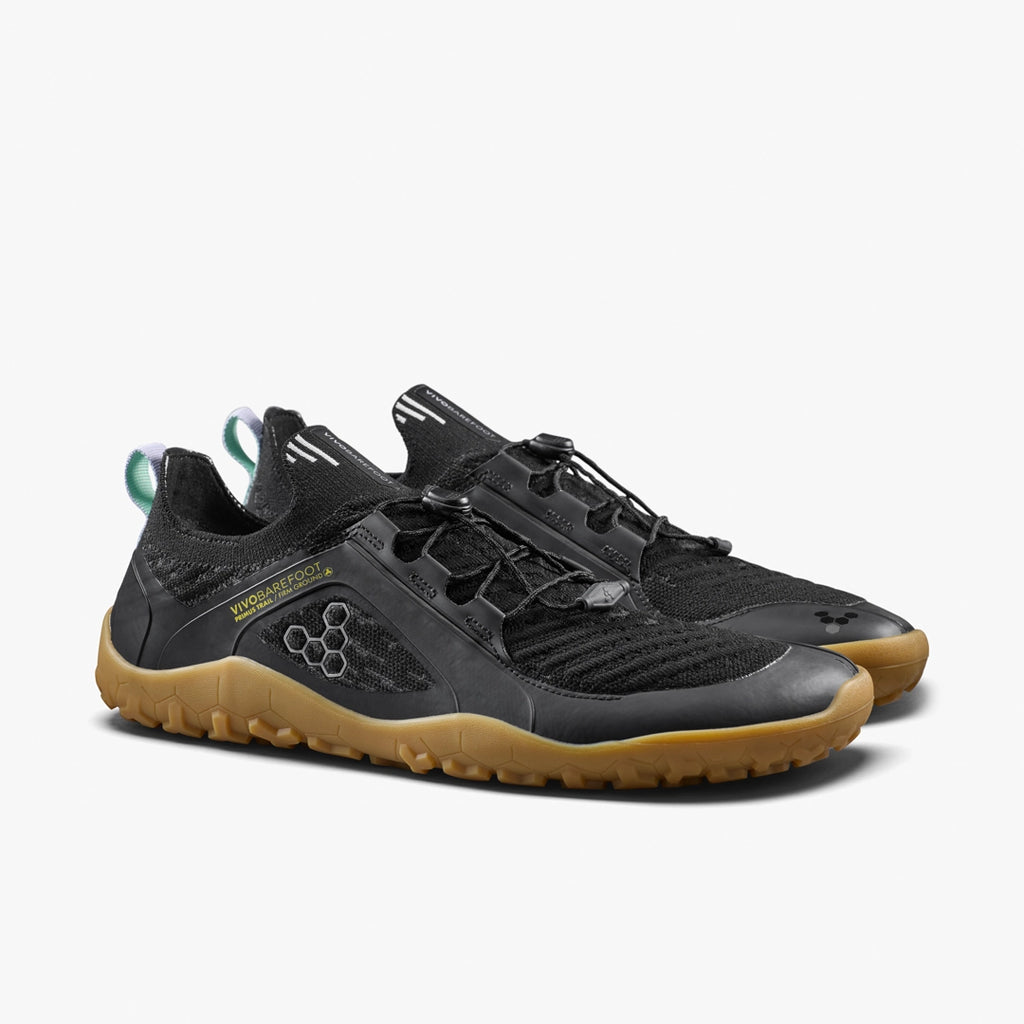 Men's Primus Trail Knit FG Running Shoes - Black
