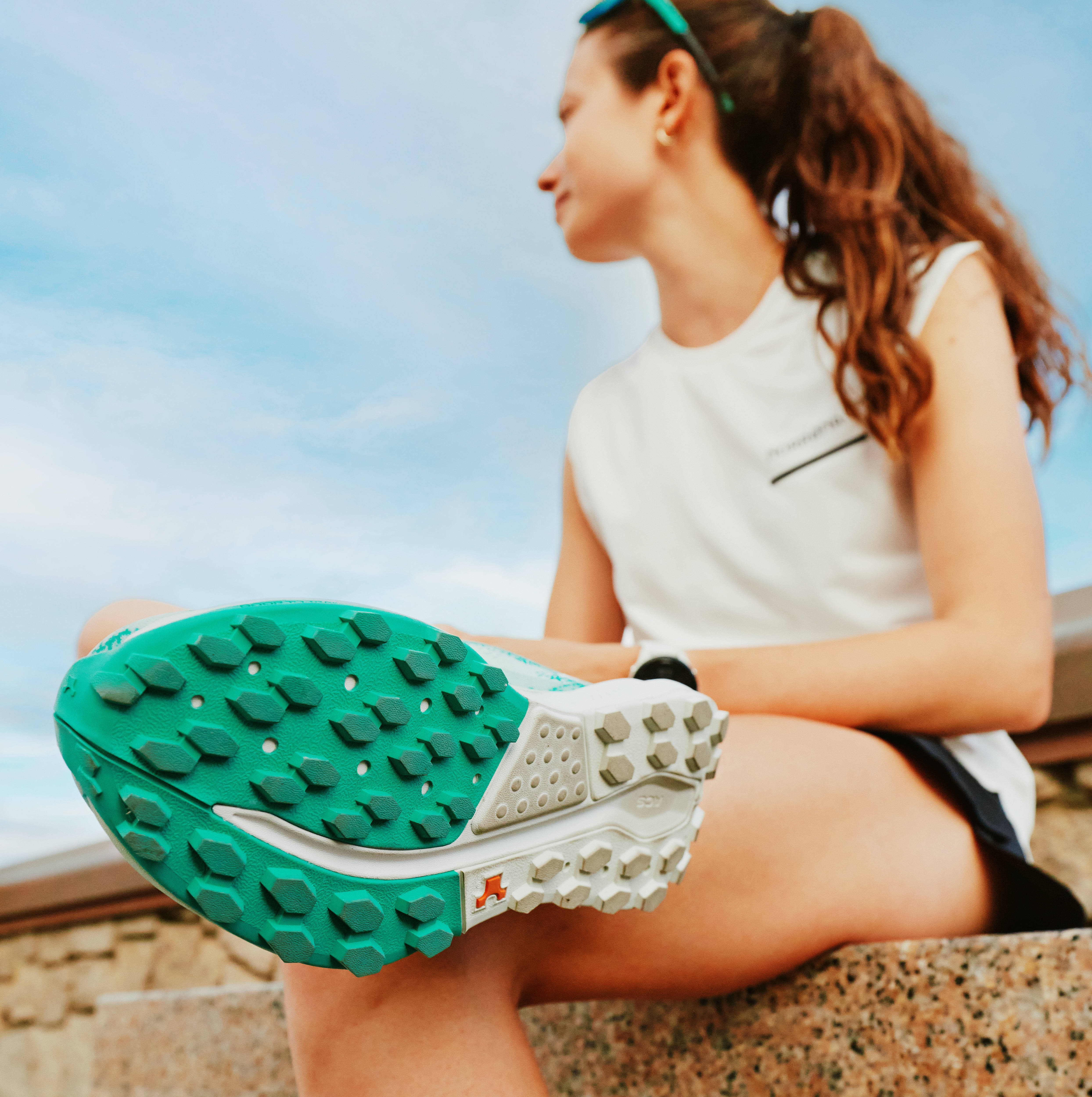 Women's Golden Gate LT Running Shoes - Green