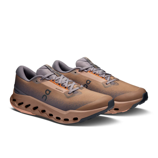 Men's Cloudsurfer Trail 2 Waterproof Running Shoes - Orange