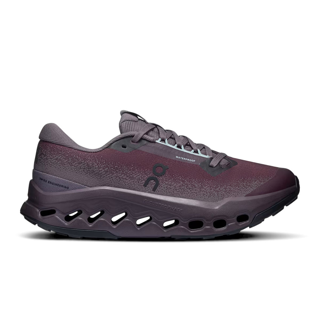 Women's Cloudsurfer Trail 2 Waterproof Running Shoes - Purple