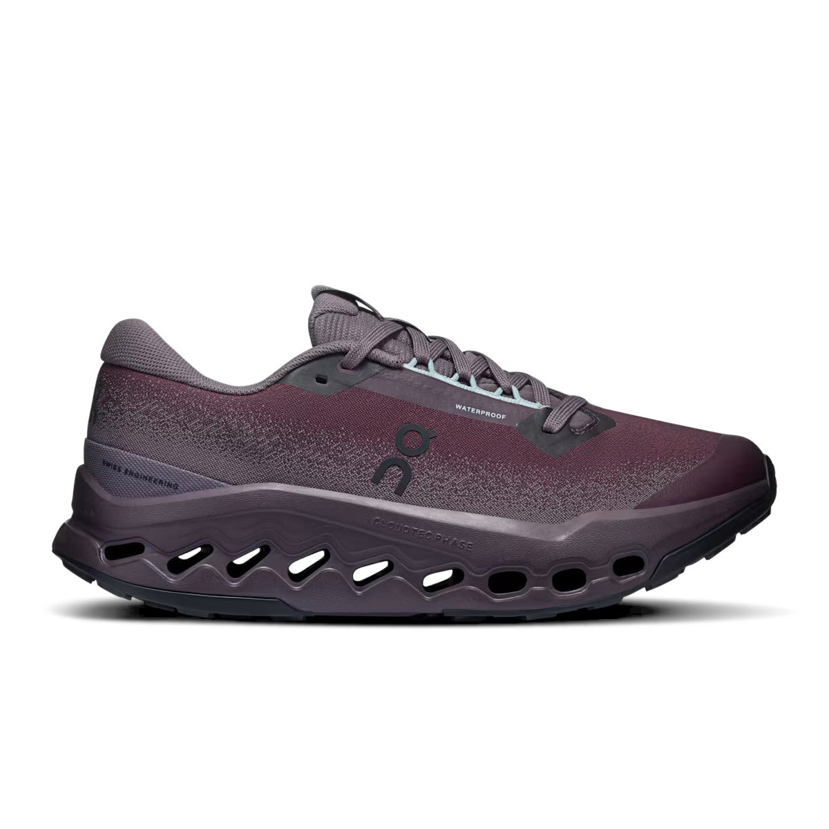 Women's Cloudsurfer Trail 2 Waterproof Running Shoes - Purple