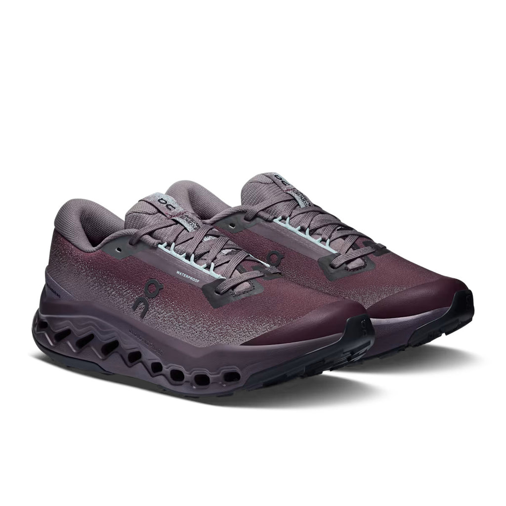 Women's Cloudsurfer Trail 2 Waterproof Running Shoes - Purple