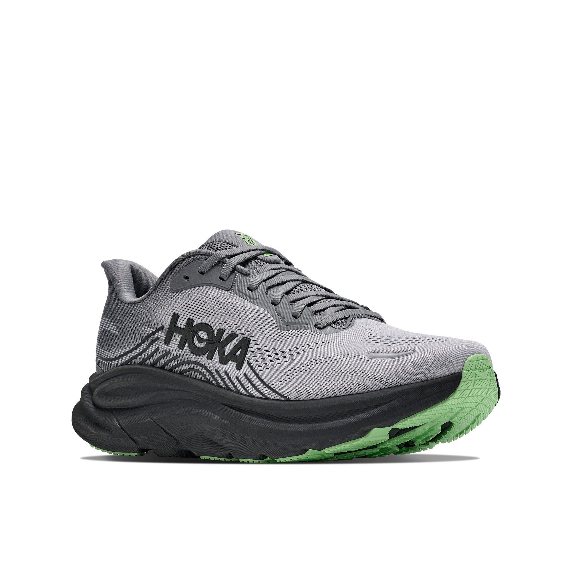 Men's Clifton 11 Road Running Shoes - Grey