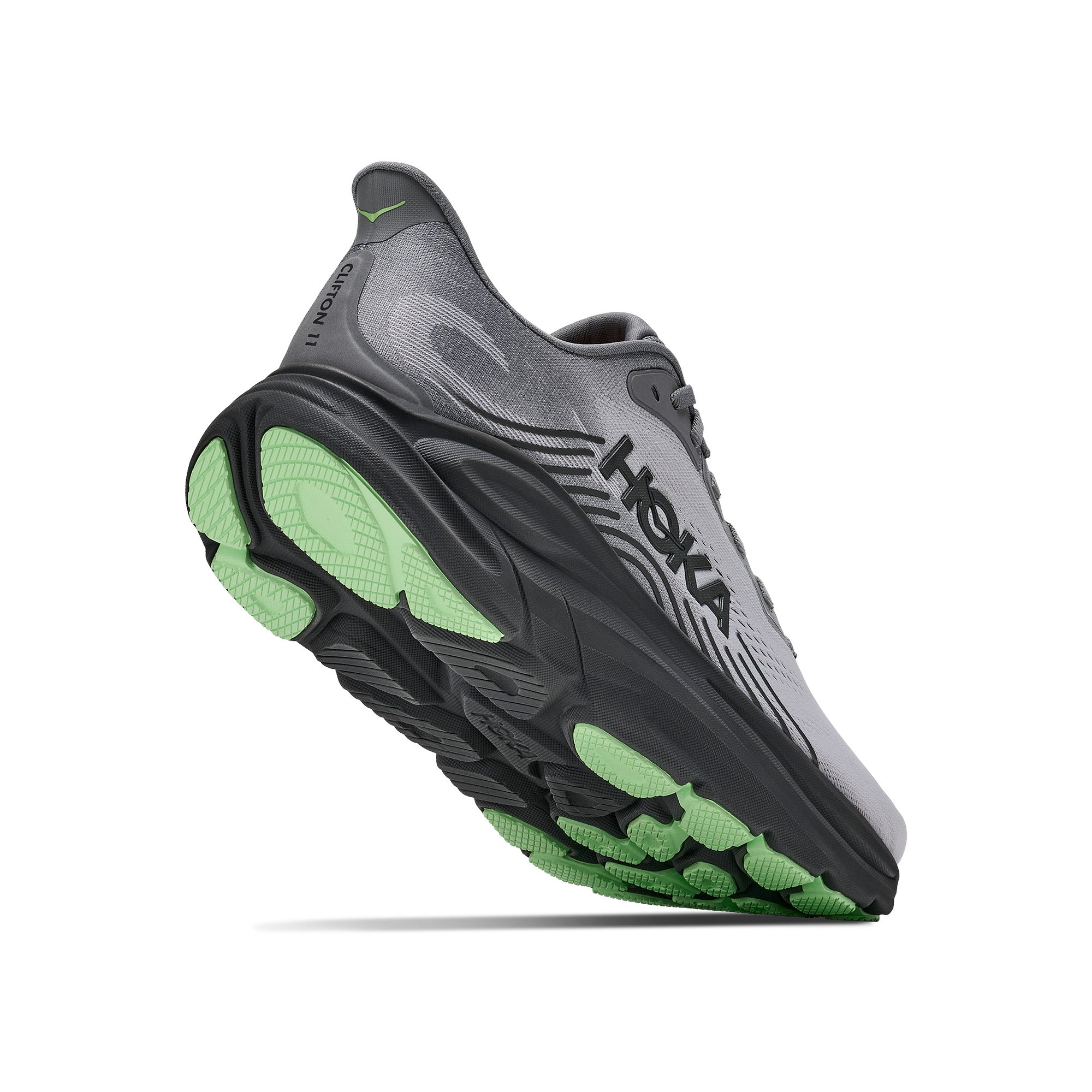 Men's Clifton 11 Road Running Shoes - Grey