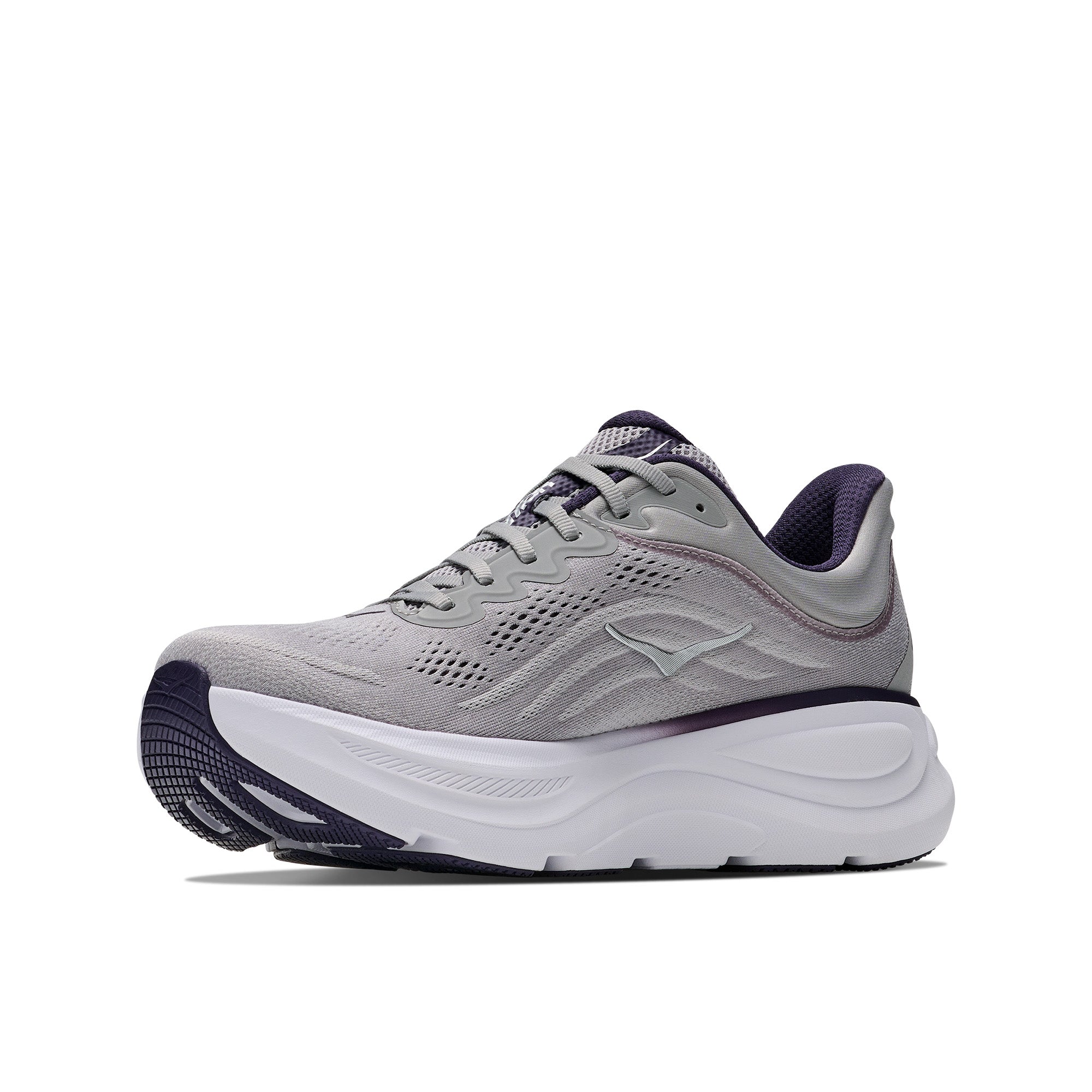 Men's Bondi 9 Road Running Shoes - Grey