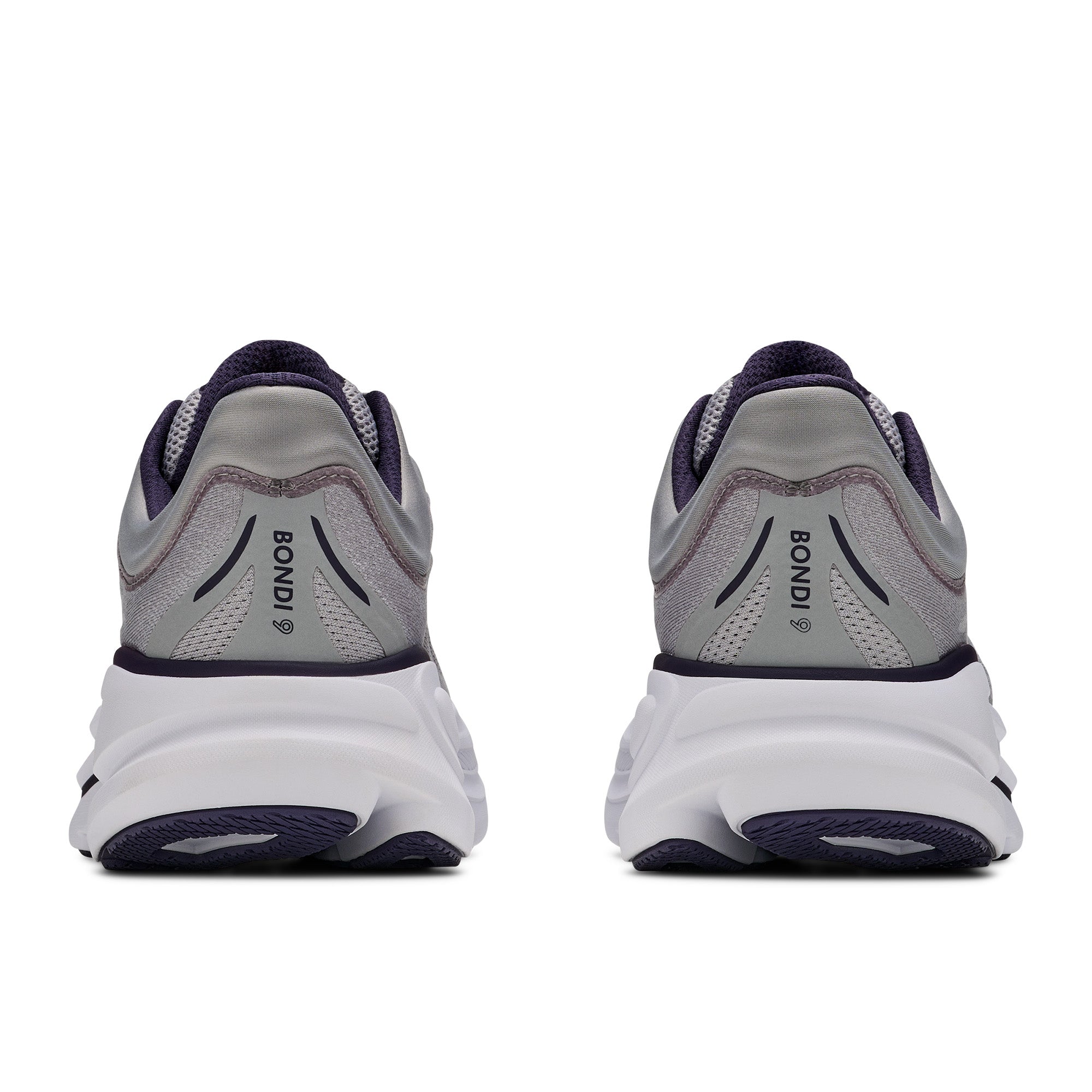 Men's Bondi 9 Road Running Shoes - Grey