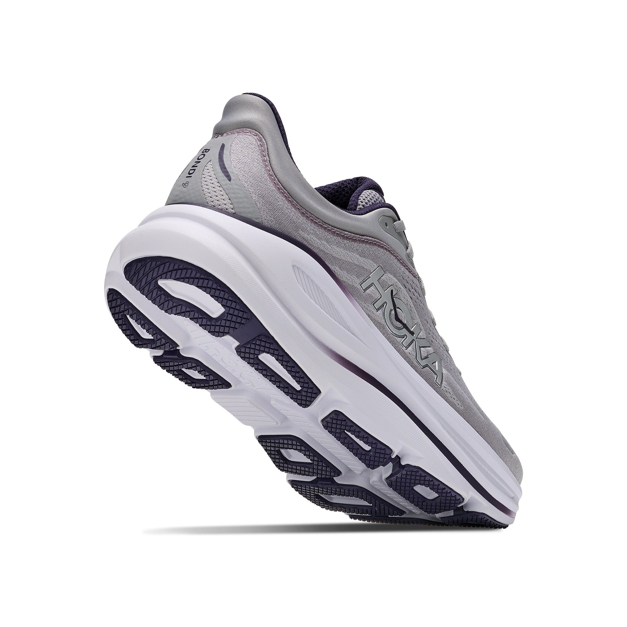 Men's Bondi 9 Road Running Shoes - Grey