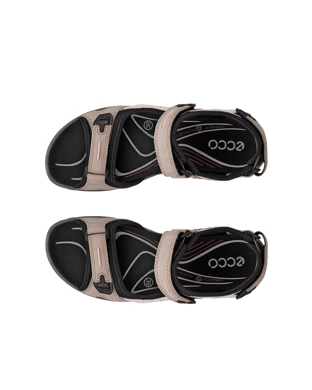 Women's Offroad Yucatan Sandals - Beige / Black