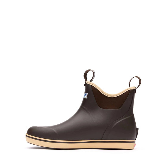 Men's 6” Ankle Deck Waterproof Boots - Brown