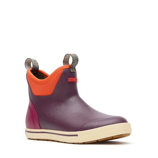 Women's 6” Ankle Deck Camp Boots - Purple