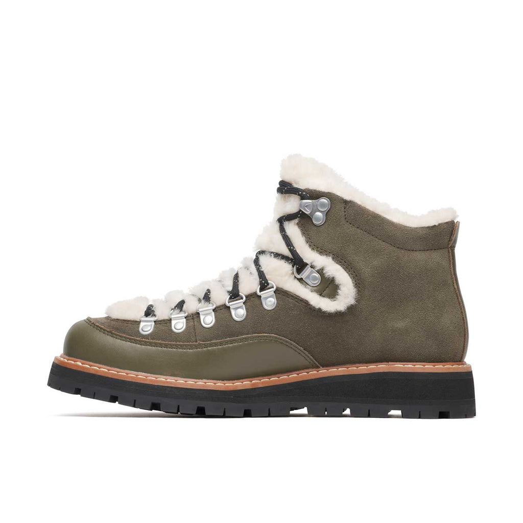 Women's Sugarloaf Mid Lace Cozy Waterproof Boots - Green