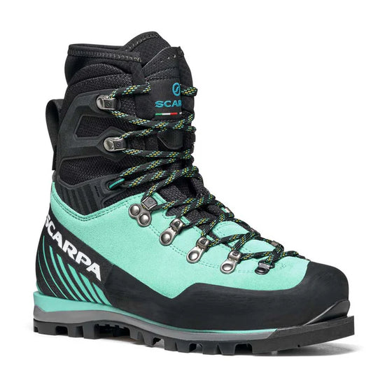 Women's Mont Blanc Pro GORE-TEX Mountaineering Boots - Green/Blue