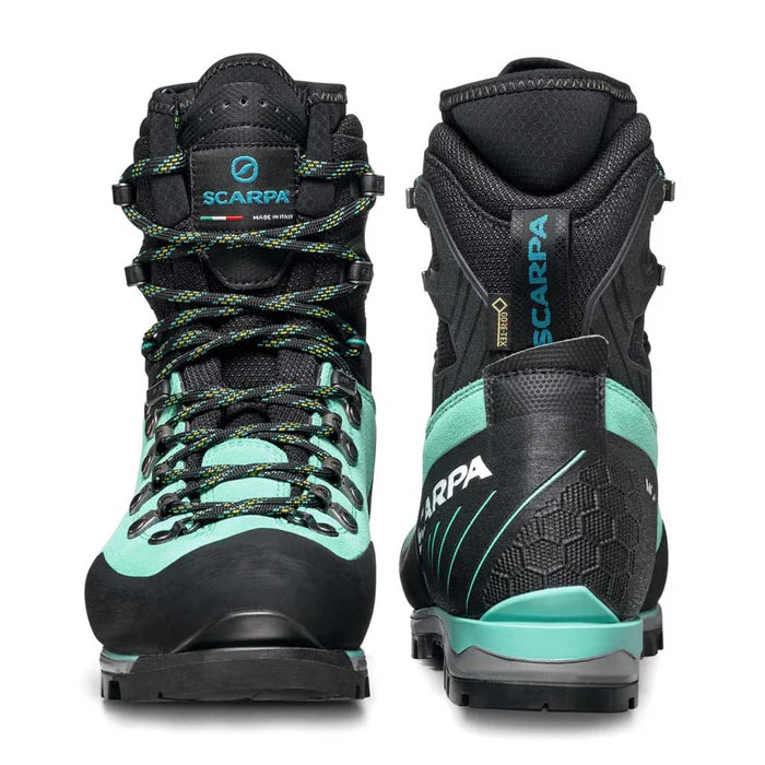 Women's Mont Blanc Pro GORE-TEX Mountaineering Boots - Green/Blue