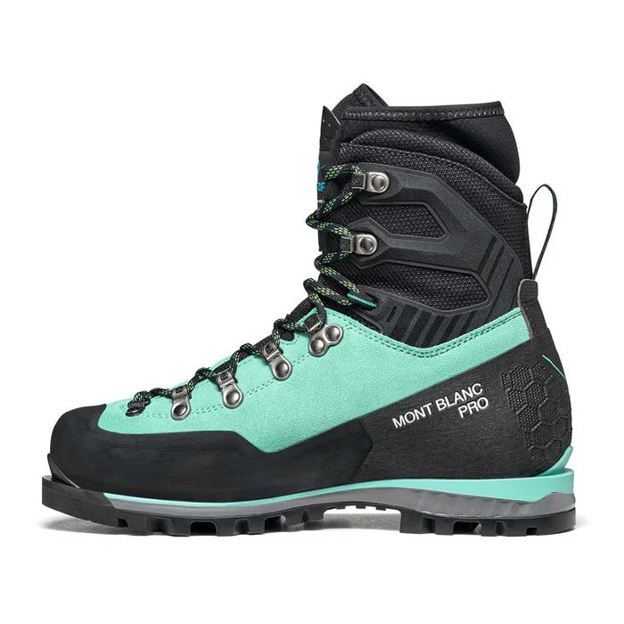 Women's Mont Blanc Pro GORE-TEX Mountaineering Boots - Green/Blue