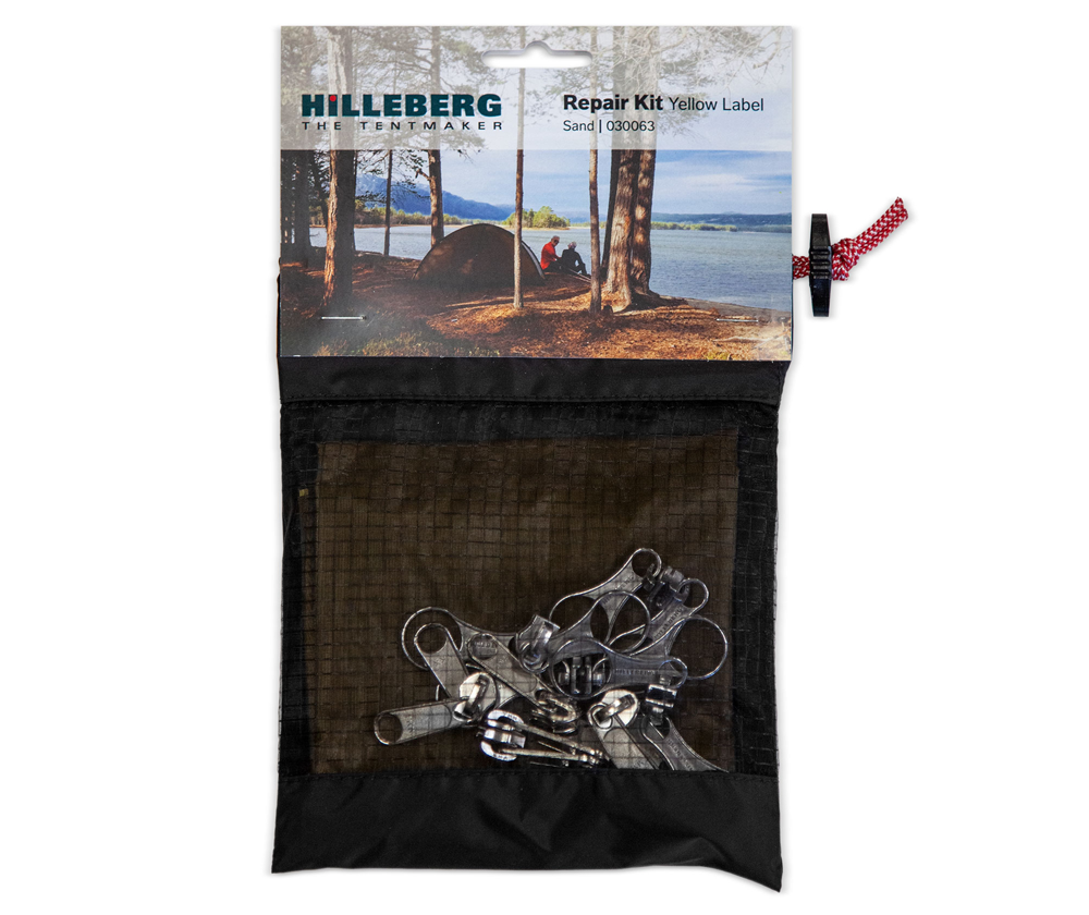 Yellow Label Tent Repair Kit - Red