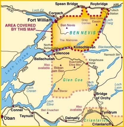 Superwalker Ben Nevis Map
