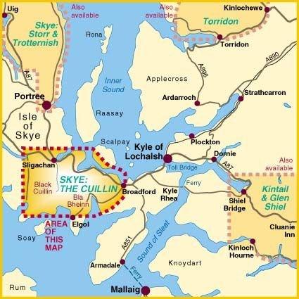 Superwalker Skye - Cuillin Map