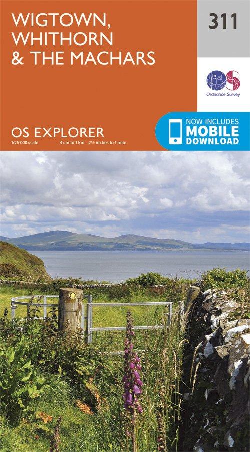 Explorer 311 1:25000 Wigtown, Whithorn & The Machars, Dumfries & Galloway