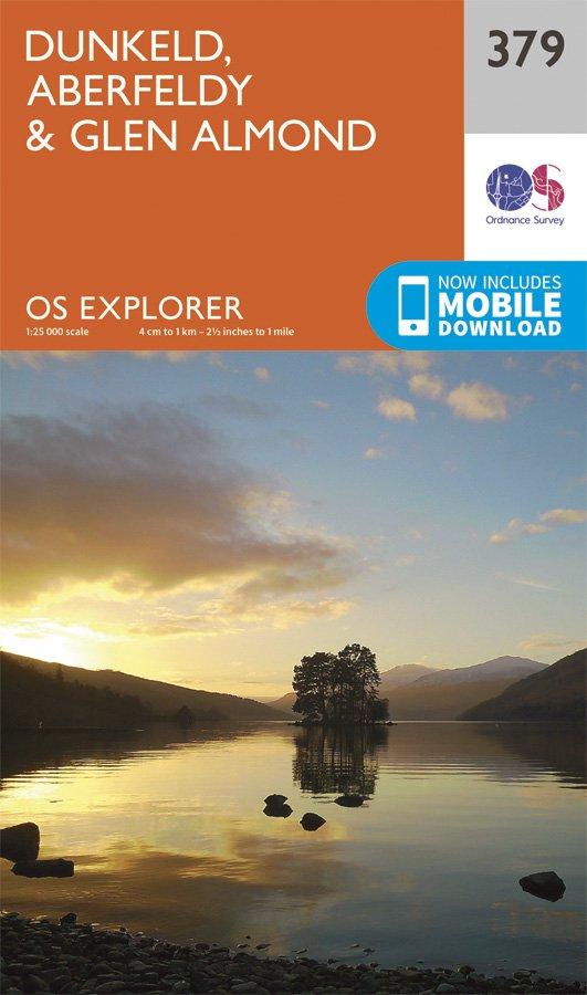 Explorer 379 1:25000 Dunkeld, Aberfeldy & Glen Almond