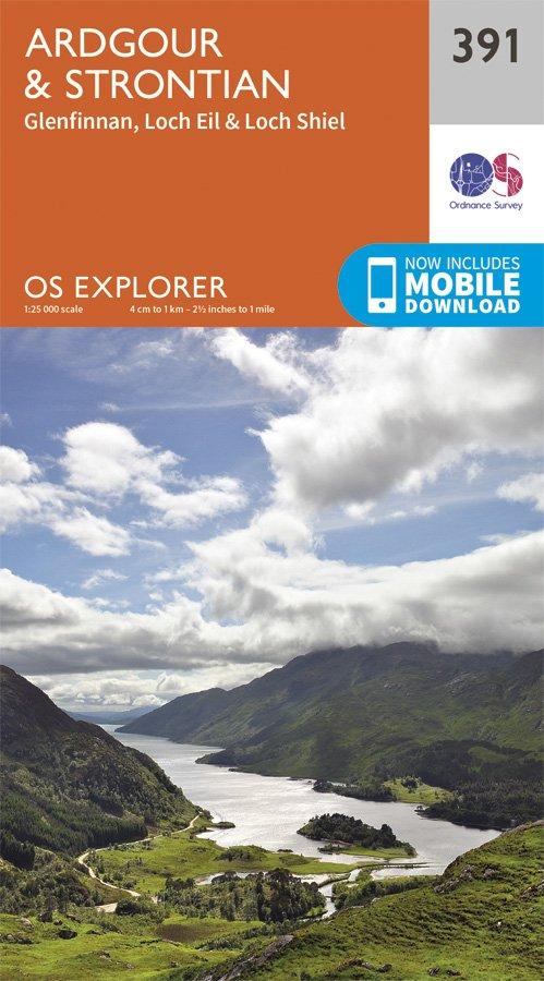 Explorer 391 1:25000 Ardgour & Strontian