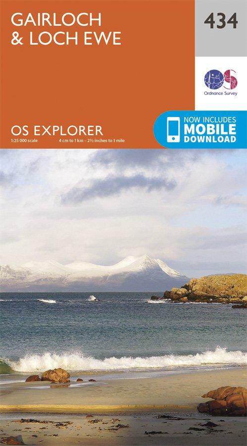 Explorer 434 1:25000 Gairloch & Loch Ewe