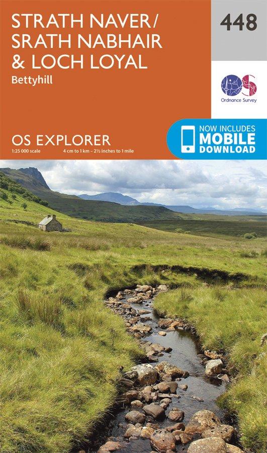 Explorer 448 1:25000 Strath Naver & Loch Loyal