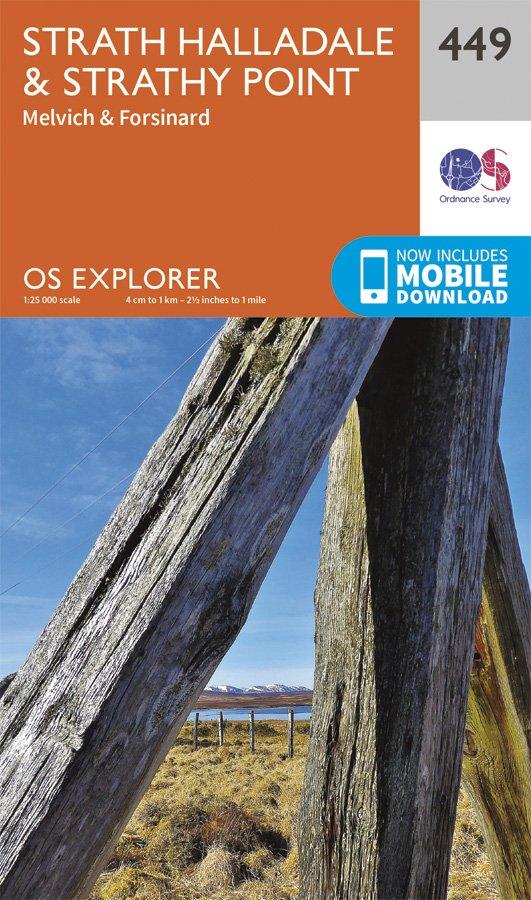 Explorer 449 1:25000 Strath Halladale & Strathy Point