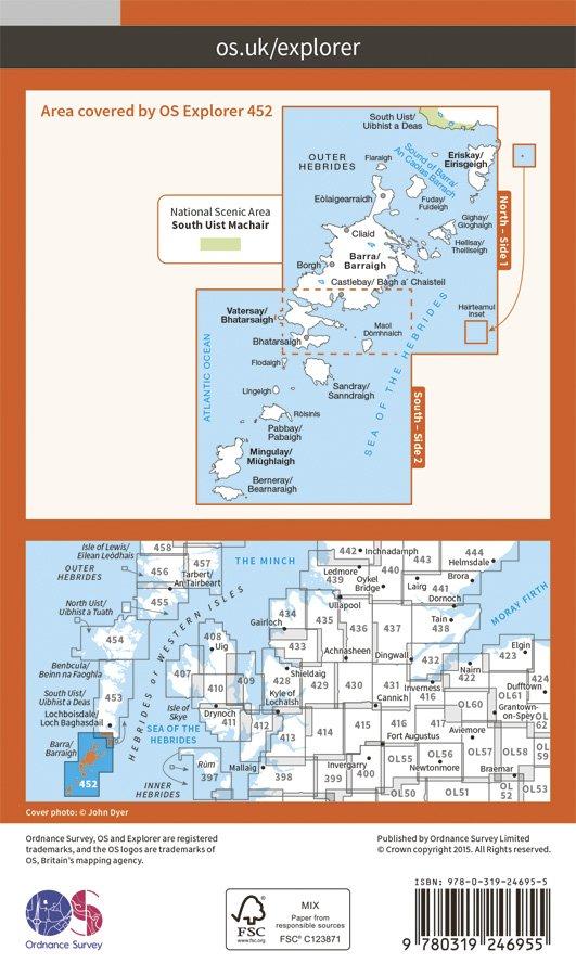 Explorer 452 1:25000 Barra & Vatersay