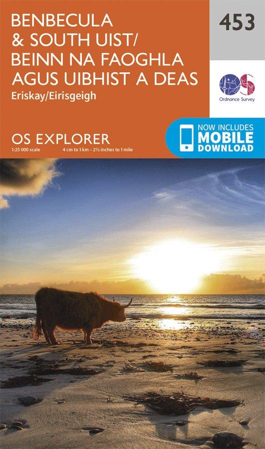 Explorer 453 1:25000 Benbecula & South Uist