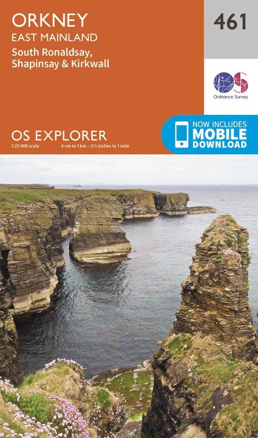 Explorer 462 1:25000 Orkney - Hoy, South Walls & Flotta