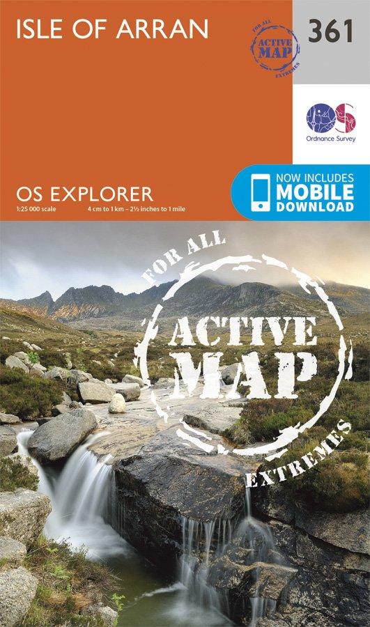 Explorer Active Laminate 361 Isle of Arran