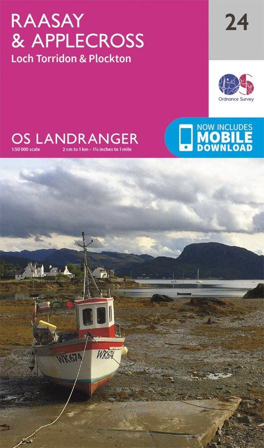 Landranger 24 1:50000 Raasay & Applecross