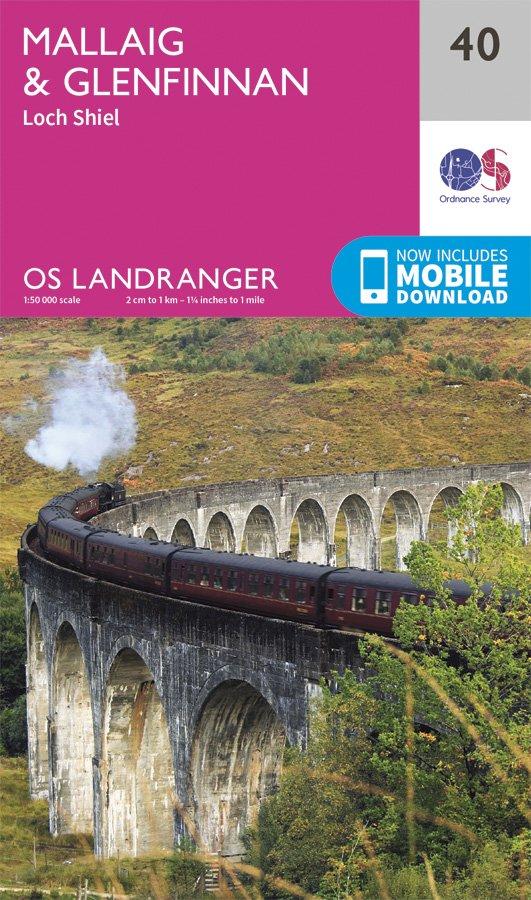 Landranger 40 1:50000 Mallaig & Glenfinnan