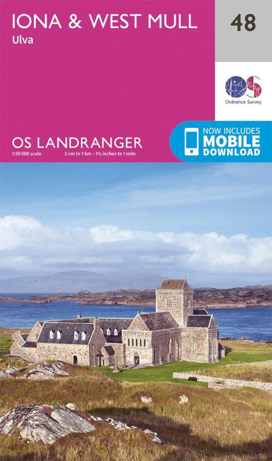 Landranger 48 1:50000 Iona & West Mull