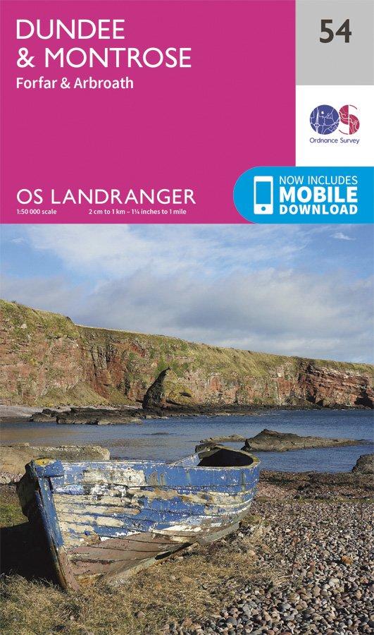 Landranger 54 1:50000 Dundee & Montrose
