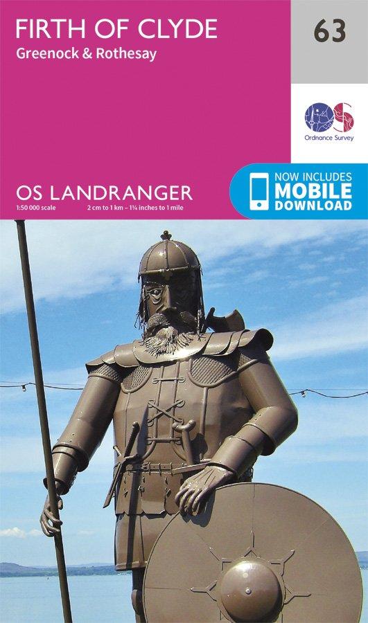 Landranger 63 1:50000 Firth of Clyde