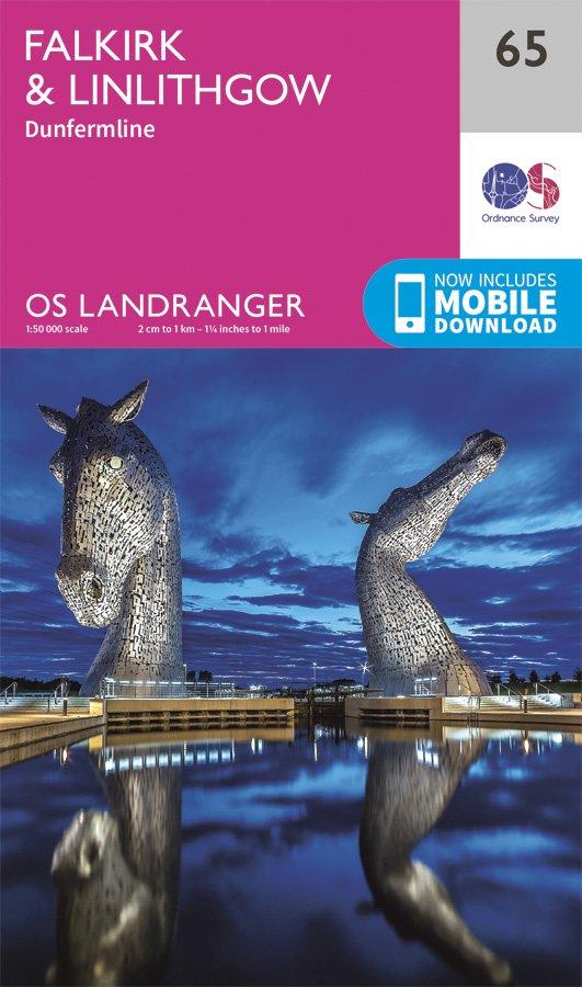 Landranger 65 1:50000 Falkirk & Linlithgow