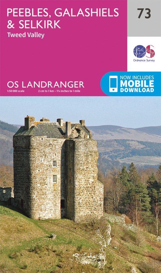 Landranger 73 1:50000 Peebles, Galashiels & Selkirk