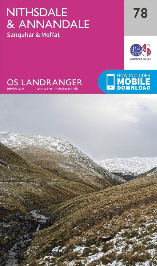Landranger 78 1:50000 Nithsdale & Annandale