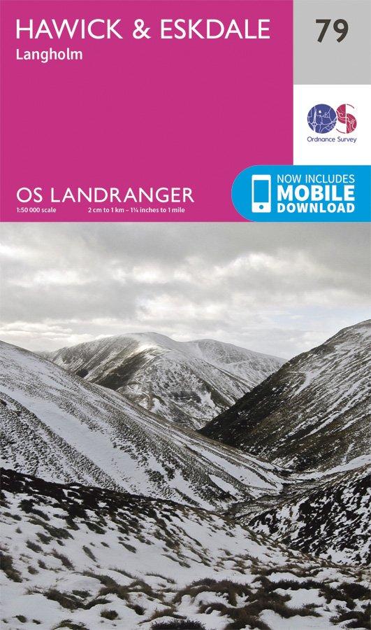 Landranger 79 1:50000 Hawick & Eskdale