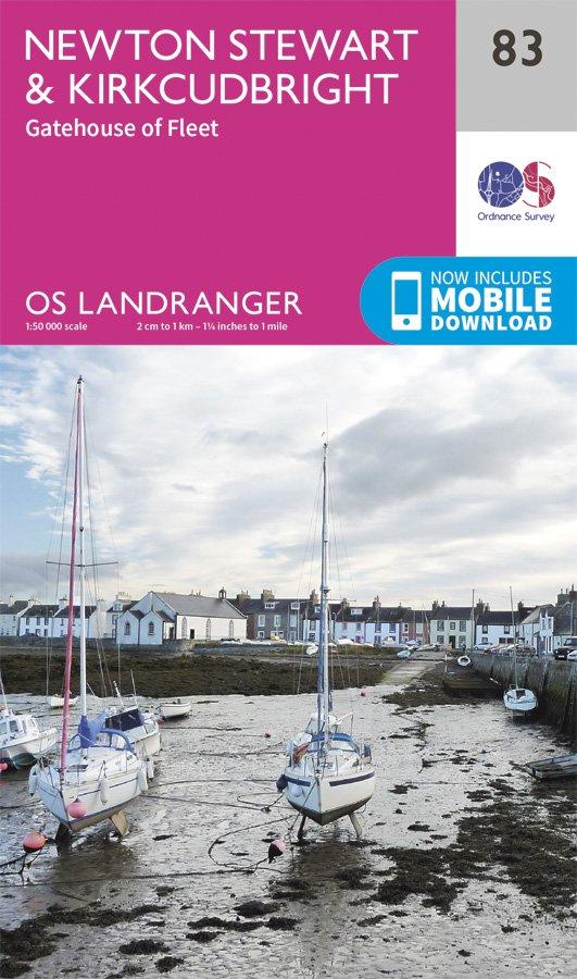 Landranger 83 1:50000 Newton Stewart & Kirkudbright