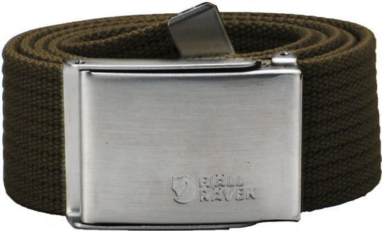 Men's Canvas Belt - Dark Olive