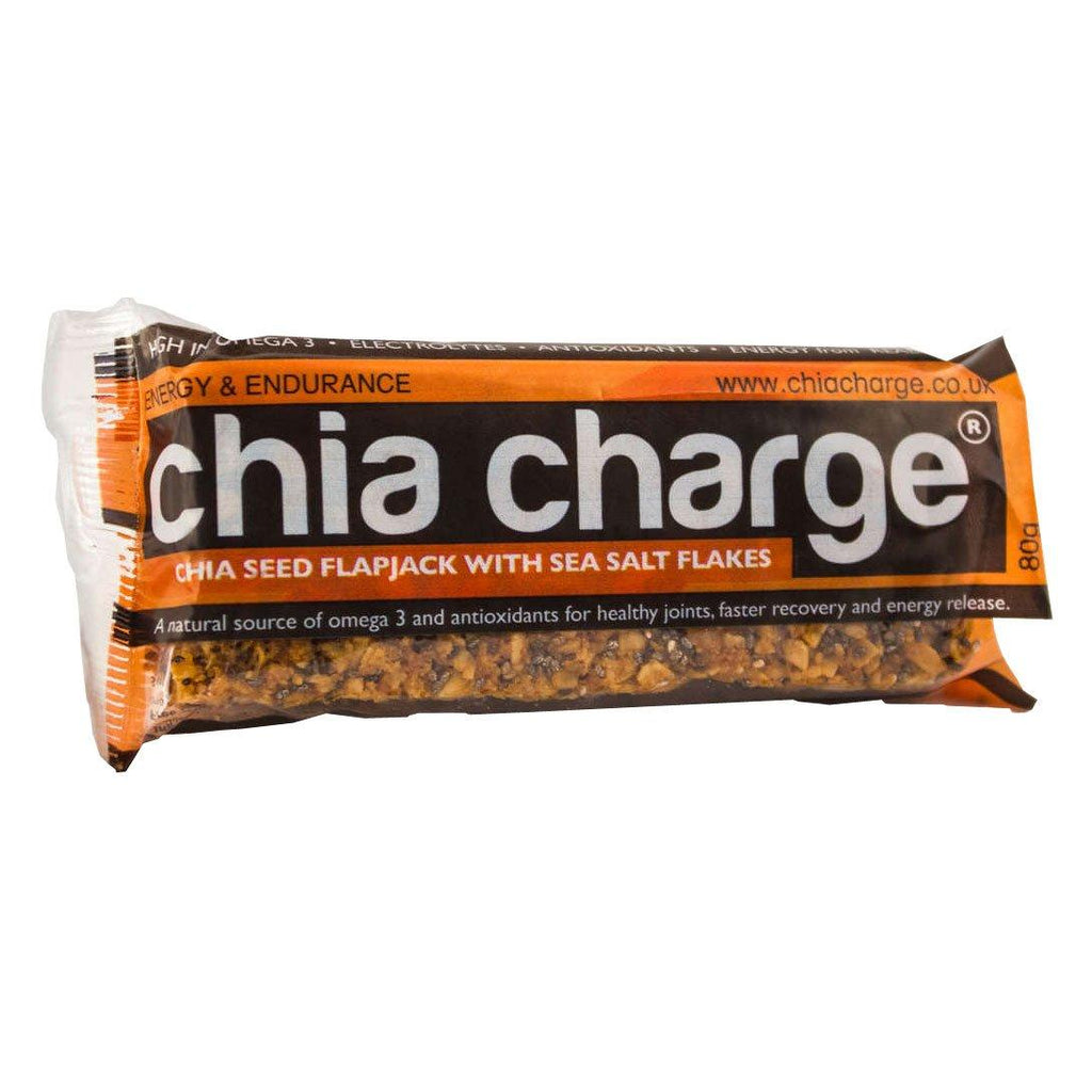 Chia Seed Flapjack with Sea Salt Flakes