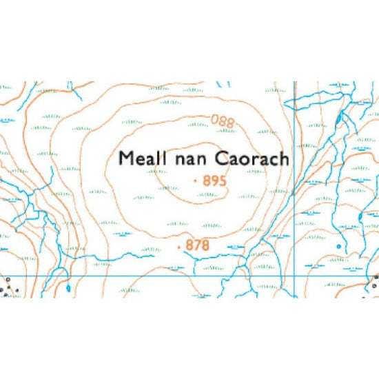 Explorer OL56 Badenoch & Upper Stratchspey Map