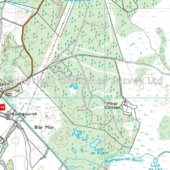 EXPLORER ACTIVE OL57 - Cairngorm & Aviemore Map
