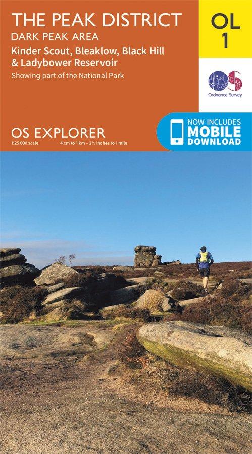Explorer OL1 The Peak District Map