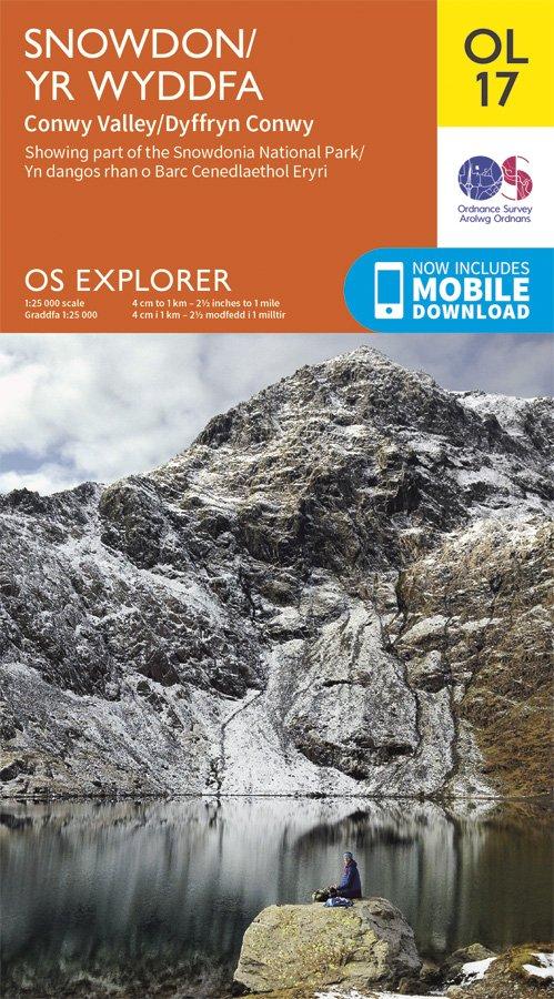 Explorer OL17 Snowdon Map