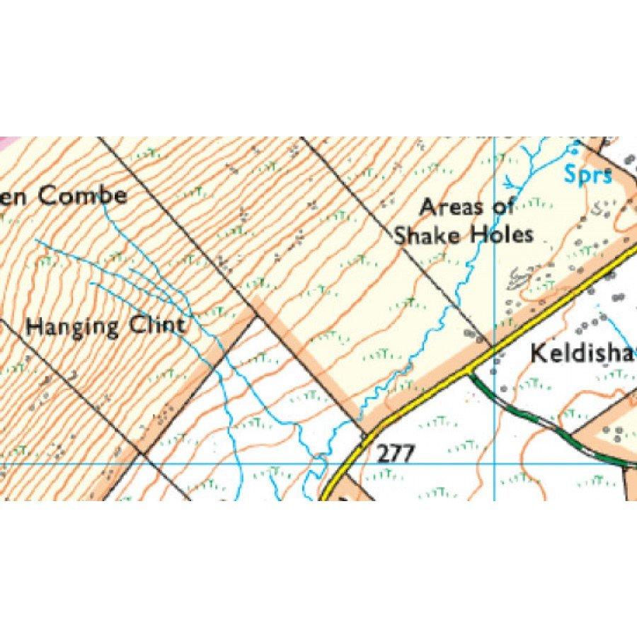 Explorer OL2 Yorkshire Dales - Southern & Western Area Map