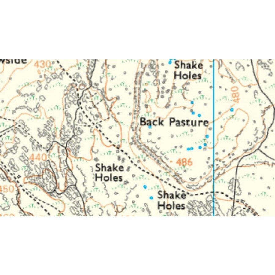 Explorer OL2 Yorkshire Dales - Southern & Western Area Map